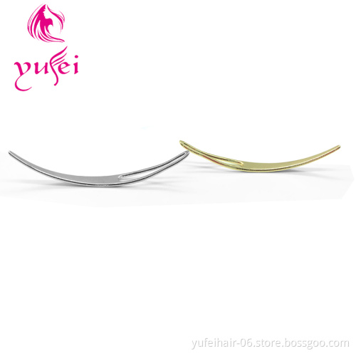 YUFEI Interlocking Tools For Deadlocks Needle Blonde Hair needle and thread Easylocks crochet needle for hair